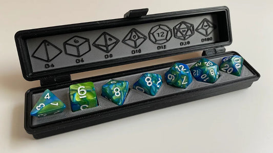 Labeled Diceholder for DnD dices